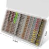 133 Pcs Fly Fishing Flies Fishing Ultra-Thin Dry Flies Nymphs Fly Fishing Flies Kit - Image 7