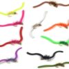Fishing Lures 10PCS San Juan Worm Brass Be Dry Flies Nymphs Fly Fishing Flies Kit