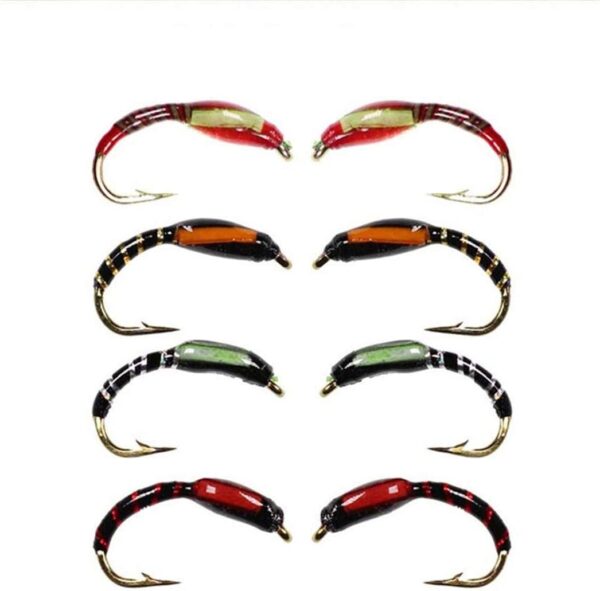 OutdoorFishing Fly Fishing Flies Fly Insects Dry Flies Nymphs Fly Fishing Flies Kit - Image 3