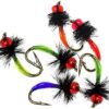 OutdoorFishing Fly Fishing Flies Kit -35-40P Dry Flies Nymphs Fly Fishing Flies Kit - Image 4