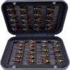 Fly Fishing Trout Flies Bead Head Prince N Dry Flies Nymphs Fly Fishing Flies Kit - Image 2