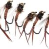 Fly Fishing Trout Flies Bead Head Prince N Dry Flies Nymphs Fly Fishing Flies Kit - Image 6