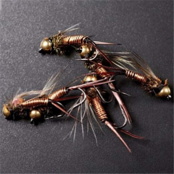 Fly Fishing Trout Flies Bead Head Prince N Dry Flies Nymphs Fly Fishing Flies Kit - Image 7