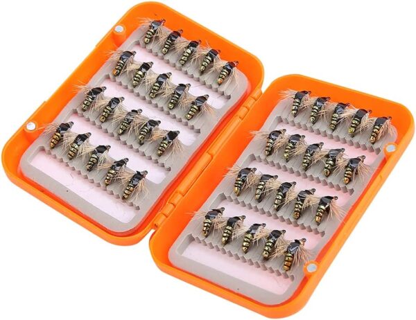 Fly Fishing Lures  Lightweight and Durable T Dry Flies Nymphs Fly Fishing Flies Kit - Image 3