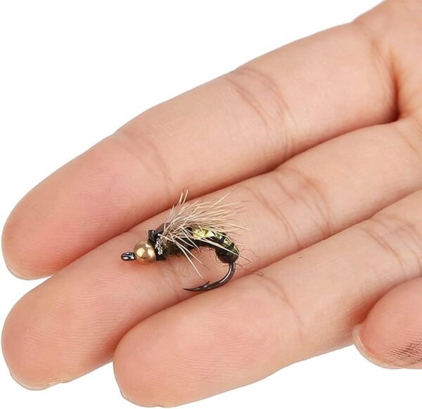Fly Fishing Lures  Lightweight and Durable T Dry Flies Nymphs Fly Fishing Flies Kit - Image 6