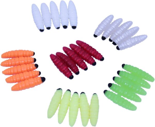 360pcs Sea and Carp Fishing Tackle Box of Fak Fishing Artificial Bait Soft Plastic Lures - Image 6