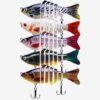 ?Fishing Lures Topwater BassSegmented Knuckle Fishing Artificial Bait Soft Plastic Lures
