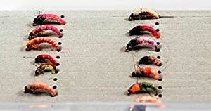 Fly Fishing Assortment of Czeck Nymphs 24 Pc Dry Flies Nymphs Fly Fishing Flies Kit