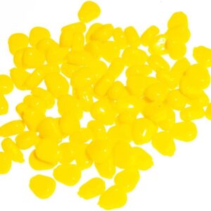 100pcs Fake Soft Baits Corn Worms Carp Fishin Fishing Artificial Bait Soft Plastic Lures