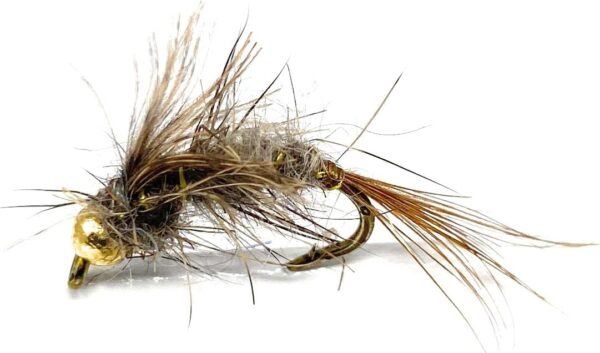 - Hares Ear 12 PC Nymph Fly Assortment Dry Flies Nymphs Fly Fishing Flies Kit