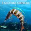 Bionic Swim Baits  Multi-Joint Swim Baits  Lu Fishing Artificial Bait Soft Plastic Lures - Image 2