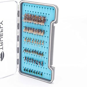 Private Reserves Caddis Fly Collection 48 Fl Dry Flies Nymphs Fly Fishing Flies Kit
