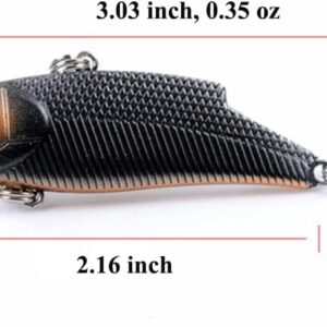 10 Pcs Minnow Fishing Lures Set VIB Lures and Fishing Artificial Bait Soft Plastic Lures