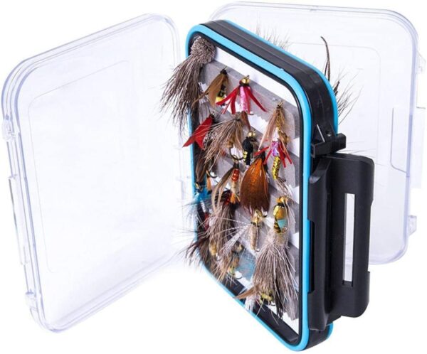 Dry Fly Fishing Lure Kit 40 Pcs Wet Flies As Dry Flies Nymphs Fly Fishing Flies Kit - Image 2