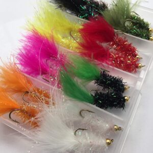 Fly Fishing Bead-Head Fritz Streamer/Lures i Dry Flies Nymphs Fly Fishing Flies Kit