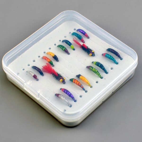 Nymphs Streamers maggots Caddis for Fly Fish Dry Flies Nymphs Fly Fishing Flies Kit - Image 4