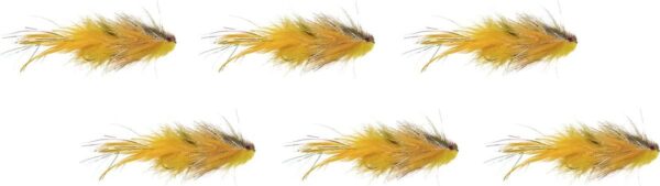 Company Galloup's Mini-flatliner 6 Pack Dry Flies Nymphs Fly Fishing Flies Kit