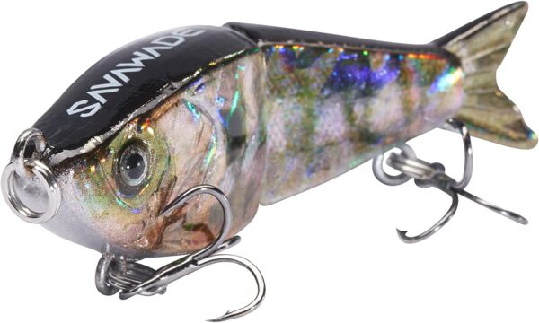 Top Water Tiny Glide Bait Hard Swimbait Singl Fishing Artificial Bait Soft Plastic Lures - Image 3