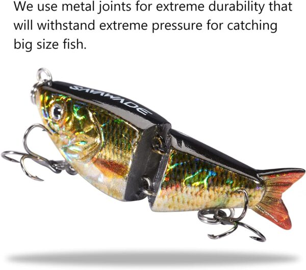 Top Water Tiny Glide Bait Hard Swimbait Singl Fishing Artificial Bait Soft Plastic Lures - Image 8