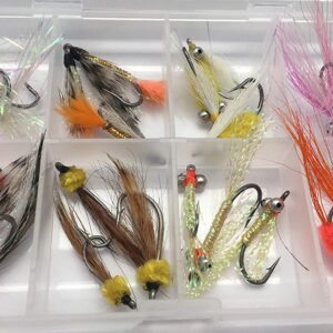 Fly Fishing Saltwater Fly Selection Pack of  Dry Flies Nymphs Fly Fishing Flies Kit