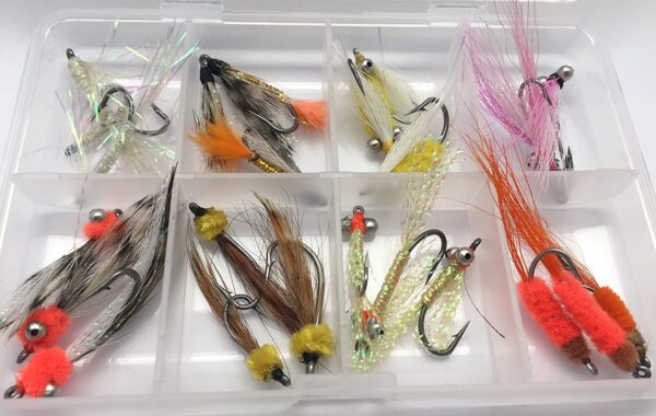 Fly Fishing Saltwater Fly Selection Pack of  Dry Flies Nymphs Fly Fishing Flies Kit
