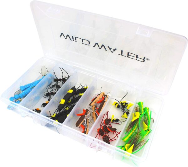 Fly Fishing Foam Fly Assortment  40 Flies wi Dry Flies Nymphs Fly Fishing Flies Kit