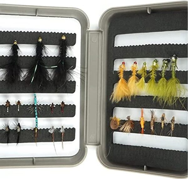 Riverruns Best Assortment Flies Combo with A Dry Flies Nymphs Fly Fishing Flies Kit - Image 4