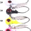 1/8 oz Jig Heads Freshwater Fishing Lures Jig Fishing Artificial Bait Soft Plastic Lures - Image 4