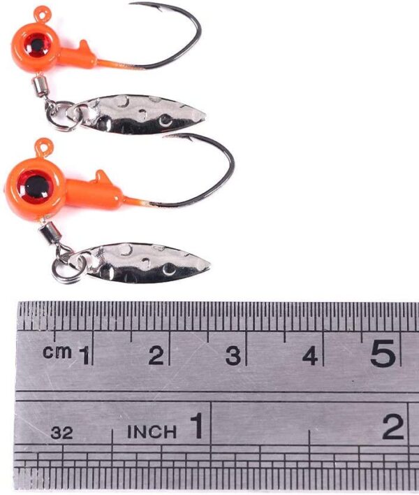 1/8 oz Jig Heads Freshwater Fishing Lures Jig Fishing Artificial Bait Soft Plastic Lures - Image 5