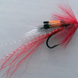 Fly Fishing Salmon Flies Allys RED Singles S Dry Flies Nymphs Fly Fishing Flies Kit