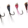 Fly Fishing Nymph Trout Collection Assortmen Dry Flies Nymphs Fly Fishing Flies Kit