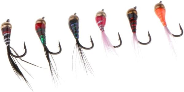 Fly Fishing Nymph Trout Collection Assortmen Dry Flies Nymphs Fly Fishing Flies Kit
