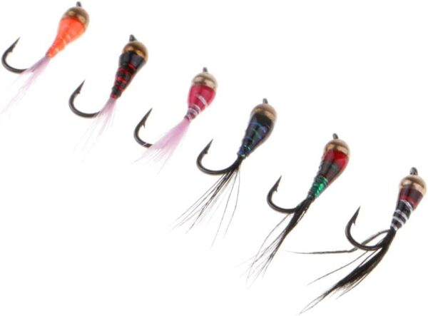 Fly Fishing Nymph Trout Collection Assortmen Dry Flies Nymphs Fly Fishing Flies Kit - Image 4