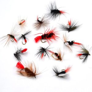 10pcs Fly Fishing Flies Set Trout Bass Float Dry Flies Nymphs Fly Fishing Flies Kit