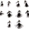 10x Bead Head Nymph Flies Woolly Buggers Sin Dry Flies Nymphs Fly Fishing Flies Kit