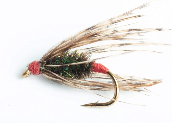 Red Ass Kelso Wet Fly  6-Pack Dry Flies Nymphs Fly Fishing Flies Kit