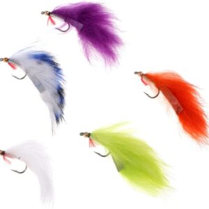 Zonker Fly Fishing Assortment for Trout Fish Dry Flies Nymphs Fly Fishing Flies Kit