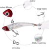 Fishing Lures Metal Fishing Jigs Sinking Spoo Fishing Artificial Bait Soft Plastic Lures - Image 2