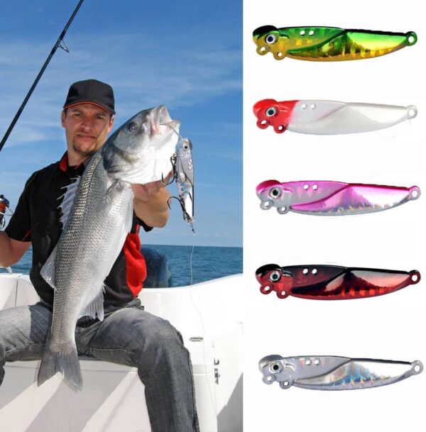 Fishing Lure Long Range Fishing Accessories F Fishing Artificial Bait Soft Plastic Lures - Image 5