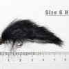 20 pcs/lot Black Zonker Streamers Salmon Tro Dry Flies Nymphs Fly Fishing Flies Kit - Image 3