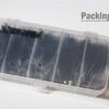 20 pcs/lot Black Zonker Streamers Salmon Tro Dry Flies Nymphs Fly Fishing Flies Kit - Image 4