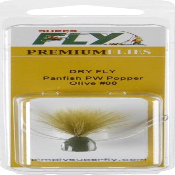 Dry Pinfish Pw Popper#08 Fishing Equipment   Dry Flies Nymphs Fly Fishing Flies Kit