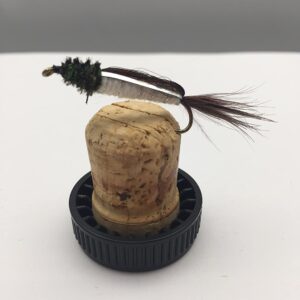Fly Fishing Saltwater Clouser Minnow Black P Dry Flies Nymphs Fly Fishing Flies Kit