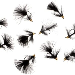 10 Pieces Pearl Head Dry Fly Fishing Various Dry Flies Nymphs Fly Fishing Flies Kit