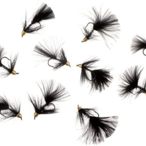 10 Pieces Pearl Head Dry Fly Fishing Various Dry Flies Nymphs Fly Fishing Flies Kit