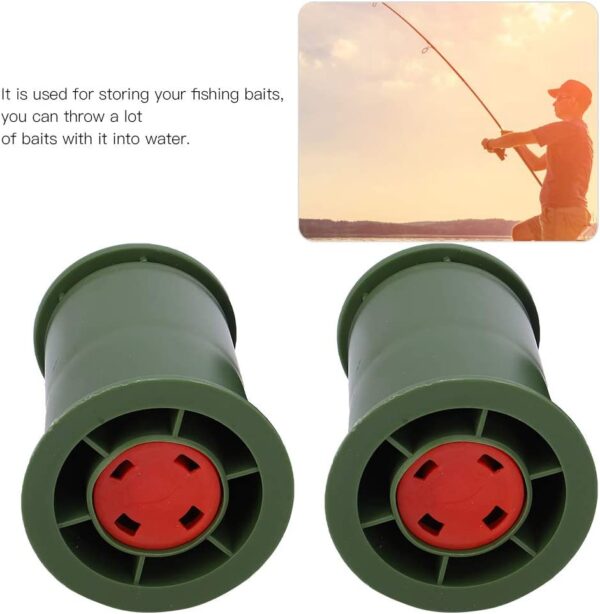 2Pcs Lure Bait Make  Portable Durable PE Lur Dry Flies Nymphs Fly Fishing Flies Kit - Image 3