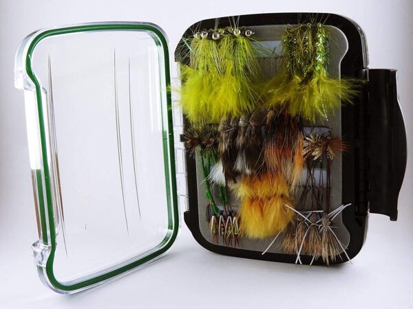 Bass and Trout Fly Assortment Wet  Dry  Ny Dry Flies Nymphs Fly Fishing Flies Kit - Image 5