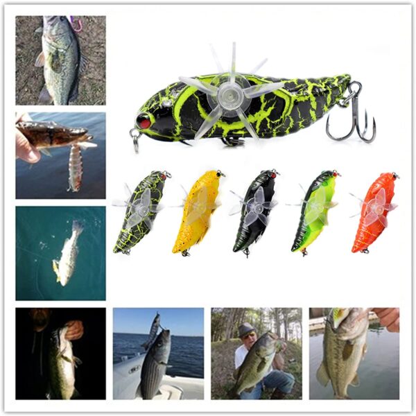 Fishing Lures 15.5g 7.5cm Cicada Lure Hard Ro Fishing Artificial Bait Soft Plastic Lures - Image 2