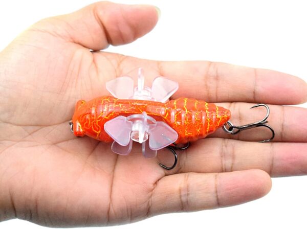 Fishing Lures 15.5g 7.5cm Cicada Lure Hard Ro Fishing Artificial Bait Soft Plastic Lures - Image 7