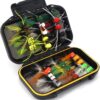 Fly Fishing Flies Assortment Kit 50/100pcs D Dry Flies Nymphs Fly Fishing Flies Kit